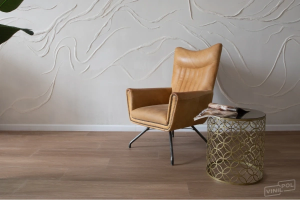 Клеевая кварцвиниловая плитка Vinilpol Glue 8866 EIR Дуб Шера